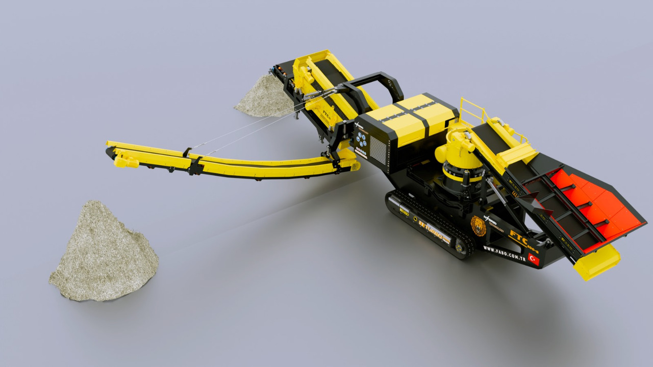 FABO mobile cone crusher - Kūgio trupintuvas: foto 2 FABO mobile cone crusher - Kūgio trupintuvas: foto 2