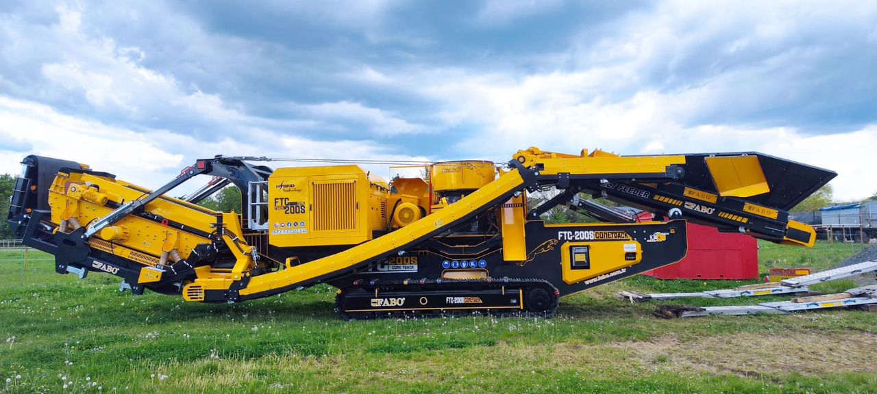 FABO mobile cone crusher - Kūgio trupintuvas: foto 1 FABO mobile cone crusher - Kūgio trupintuvas: foto 1