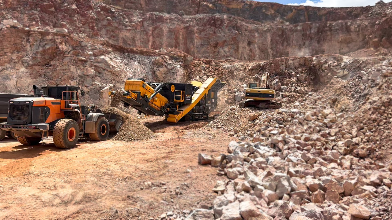 FABO mobile impact crusher - Smūginis trupintuvas: foto 5 FABO mobile impact crusher - Smūginis trupintuvas: foto 5