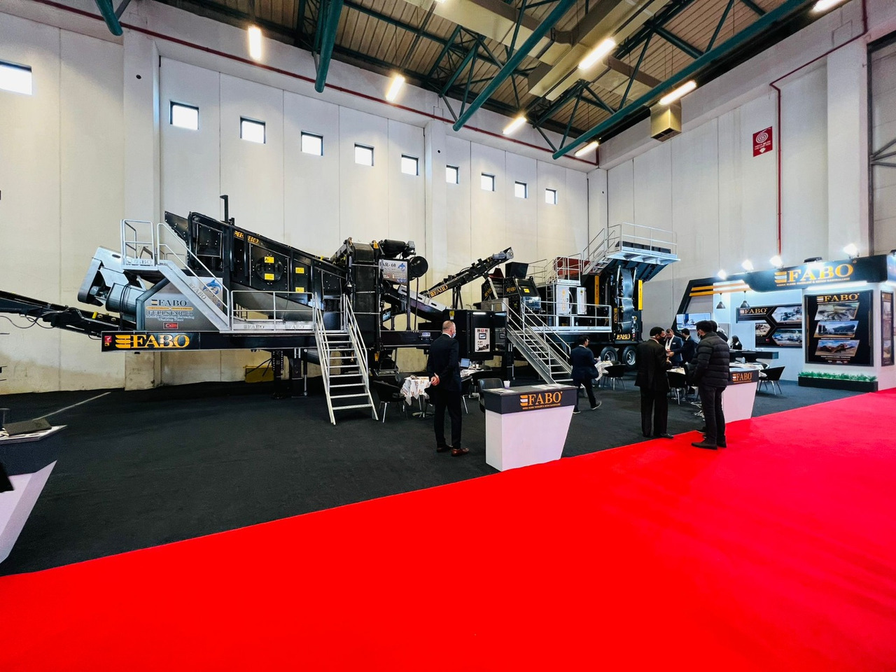 Nauja Žandikaulio trupintuvas FABO mobile jaw crusher: foto 8