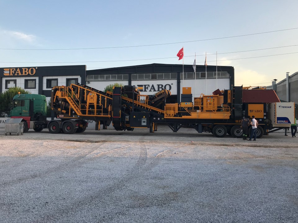 Nauja Žandikaulio trupintuvas FABO mobile jaw crusher: foto 15