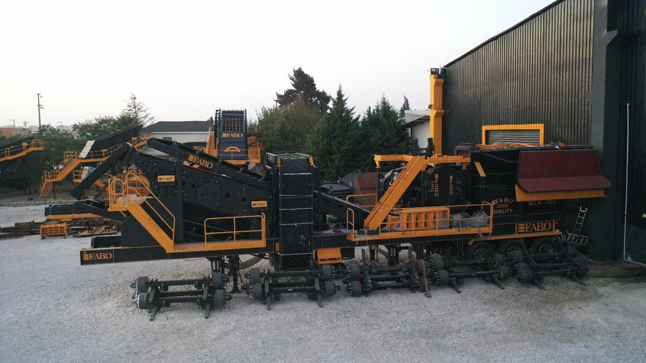 FABO mobile jaw crusher - Žandikaulio trupintuvas: foto 2 FABO mobile jaw crusher - Žandikaulio trupintuvas: foto 2