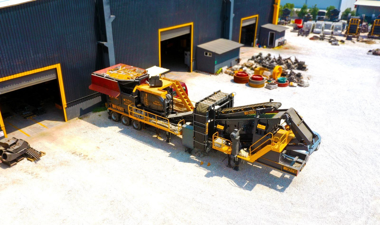 FABO mobile jaw crusher - Žandikaulio trupintuvas: foto 1 FABO mobile jaw crusher - Žandikaulio trupintuvas: foto 1