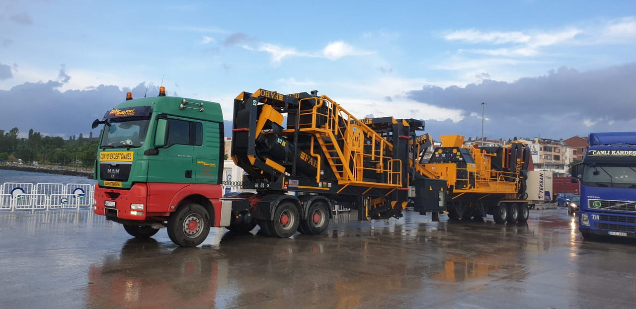 Nauja Žandikaulio trupintuvas FABO mobile jaw crusher: foto 17