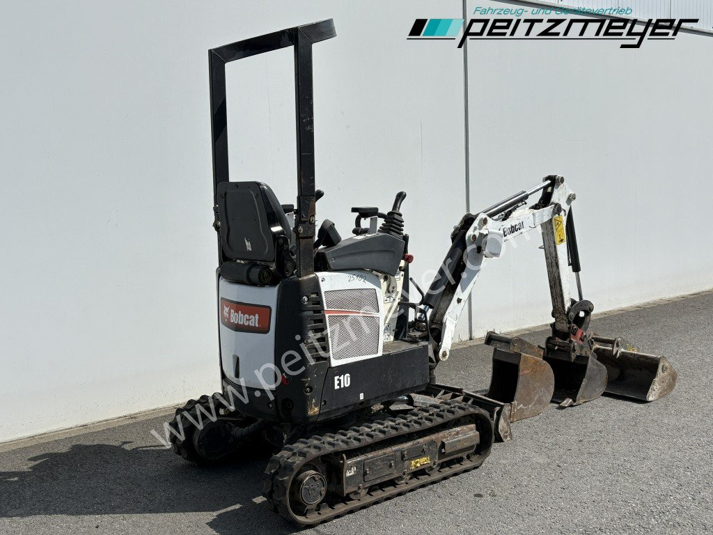 BOBCAT Minibagger E 10 verstellbares Fahrwerk 710 - 1.100 mm, - Mini ekskavatorius: foto 4 BOBCAT Minibagger E 10 verstellbares Fahrwerk 710 - 1.100 mm, - Mini ekskavatorius: foto 4