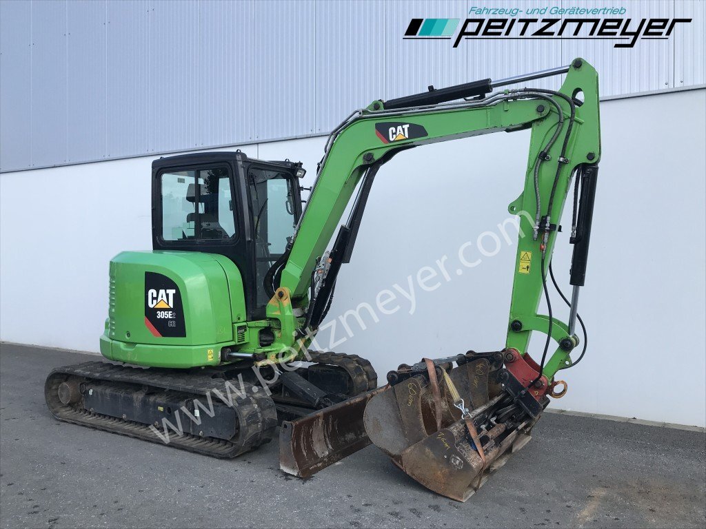 CAT Minibagger 305 E 2 HSW, 3 Löffel MS03 - Mini ekskavatorius: foto 2 CAT Minibagger 305 E 2 HSW, 3 Löffel MS03 - Mini ekskavatorius: foto 2
