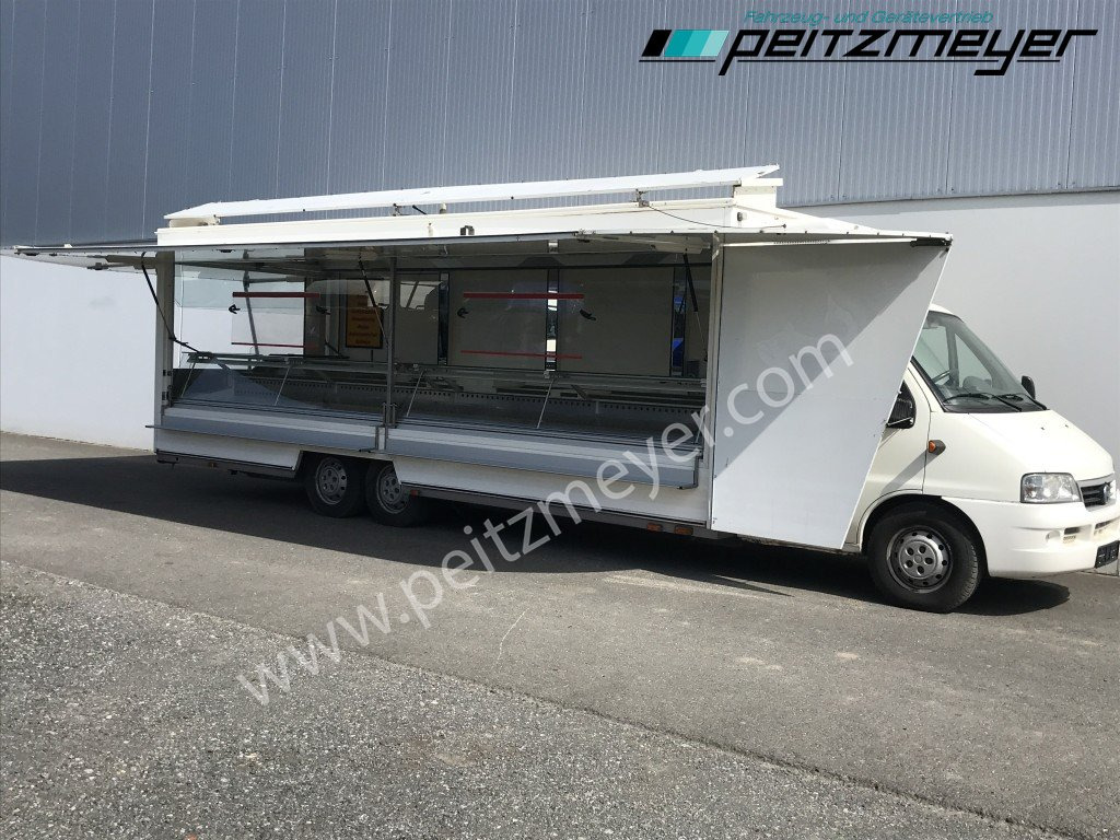 IVECO FIAT (I) Ducato Verkaufswagen 6,5 m - Motor neu vor 21 TKM + Kühltheke, Fritteuse - Autoparduotuvė: foto 2 IVECO FIAT (I) Ducato Verkaufswagen 6,5 m - Motor neu vor 21 TKM + Kühltheke, Fritteuse - Autoparduotuvė: foto 2