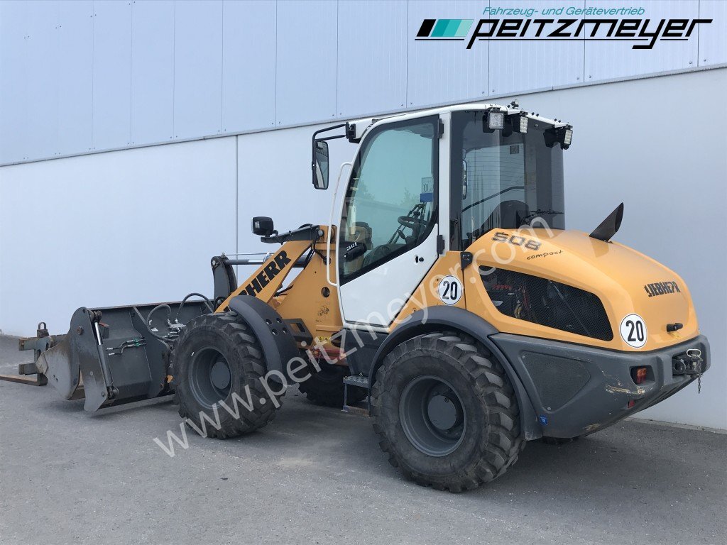 LIEBHERR Radlader L 508 C 4in1 Schaufel + Palettengabel - Ratinis krautuvas: foto 4 LIEBHERR Radlader L 508 C 4in1 Schaufel + Palettengabel - Ratinis krautuvas: foto 4