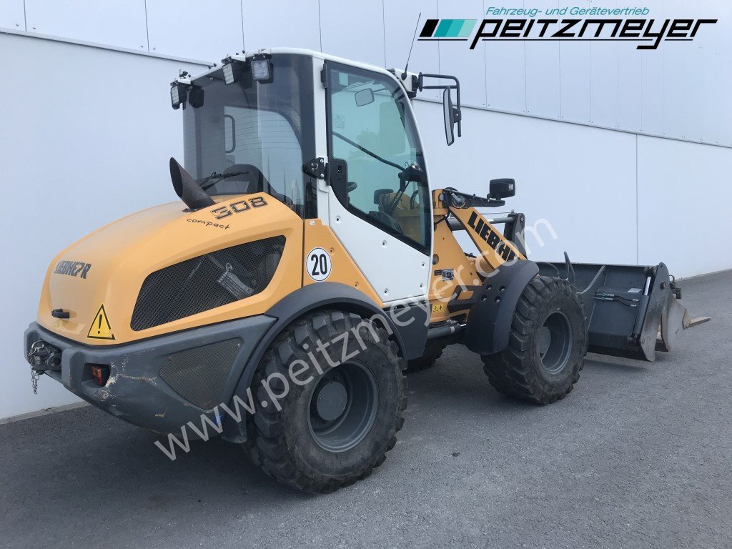 LIEBHERR Radlader L 508 C 4in1 Schaufel + Palettengabel - Ratinis krautuvas: foto 3 LIEBHERR Radlader L 508 C 4in1 Schaufel + Palettengabel - Ratinis krautuvas: foto 3