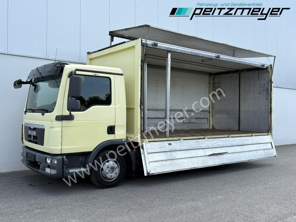 MAN TGL 8.180 FL Ewers Schwenkwand 2 x AHK, Klima - Gėrimų tiekimo sunkvežimis: foto 1 MAN TGL 8.180 FL Ewers Schwenkwand 2 x AHK, Klima - Gėrimų tiekimo sunkvežimis: foto 1