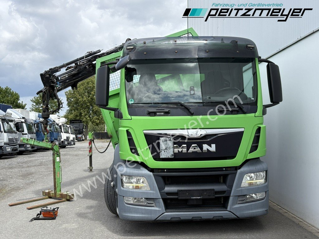 MAN TGS 26.460 FL 6x2 Kipper+Kran+Funk Lenkachse, 2-Seitenkipper, Atlas 172.3 - Savivartis sunkvežimis, Sunkvežimis su kranu: foto 5 MAN TGS 26.460 FL 6x2 Kipper+Kran+Funk Lenkachse, 2-Seitenkipper, Atlas 172.3 - Savivartis sunkvežimis, Sunkvežimis su kranu: foto 5