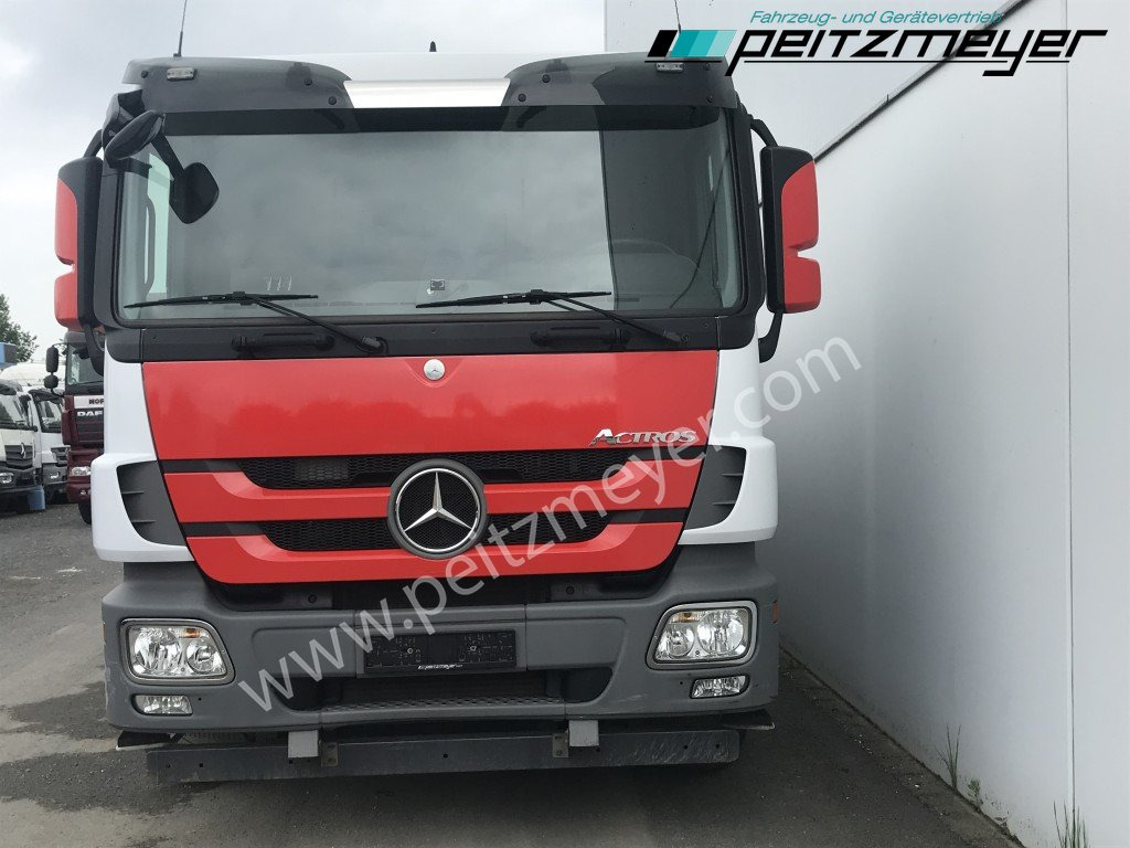 MERCEDES-BENZ Actros 2536 LL Pritsche HMF Heckkran m. Zange Baustoff - Platforminis/ Bortinis sunkvežimis, Sunkvežimis su kranu: foto 5 MERCEDES-BENZ Actros 2536 LL Pritsche HMF Heckkran m. Zange Baustoff - Platforminis/ Bortinis sunkvežimis, Sunkvežimis su kranu: foto 5