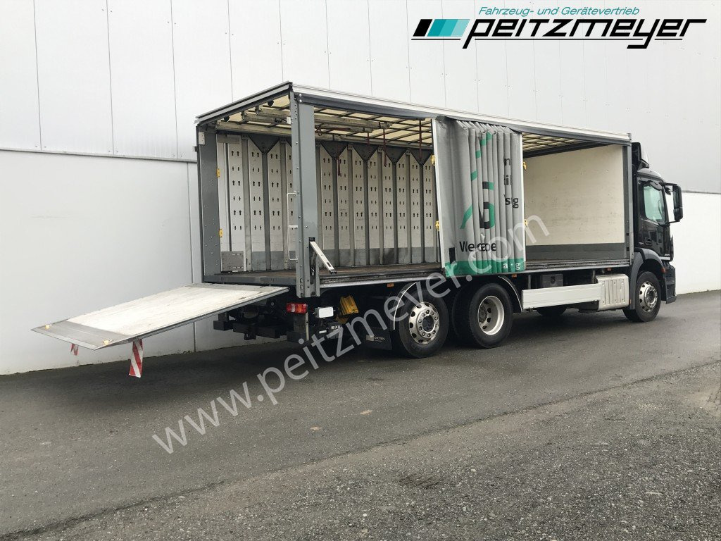 MERCEDES-BENZ Antos 2543 LL Ewers Getränke Retarder, 2 x AHK, LBW 2 t., Lenkachse - Gėrimų tiekimo sunkvežimis: foto 3 MERCEDES-BENZ Antos 2543 LL Ewers Getränke Retarder, 2 x AHK, LBW 2 t., Lenkachse - Gėrimų tiekimo sunkvežimis: foto 3