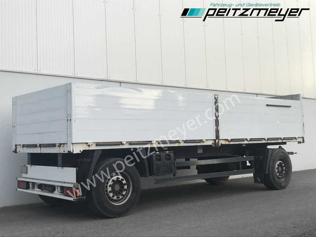 SCHMITZ 2 Achs Pritschenanhänger AFG 18 Baustoff - Platforminė/ Bortinė priekaba: foto 1 SCHMITZ 2 Achs Pritschenanhänger AFG 18 Baustoff - Platforminė/ Bortinė priekaba: foto 1