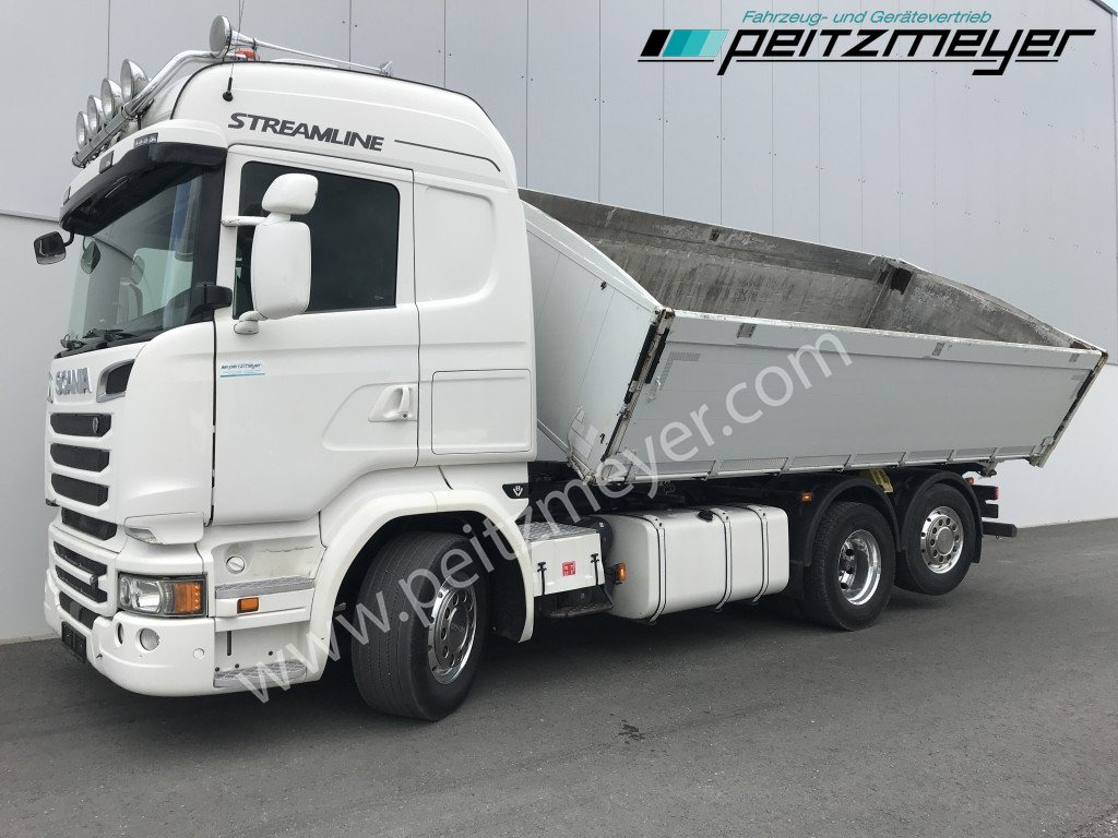 Scania R 520, V8-Motor, Retarder - Savivartis sunkvežimis: foto 1 Scania R 520, V8-Motor, Retarder - Savivartis sunkvežimis: foto 1