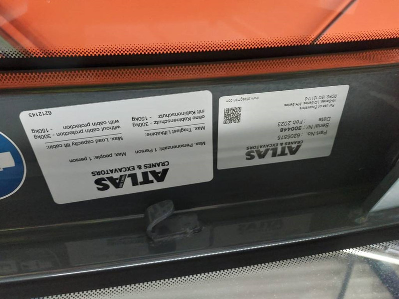 Atlas 250 MH - Ekskavatorius su ilga strėle: foto 2 Atlas 250 MH - Ekskavatorius su ilga strėle: foto 2