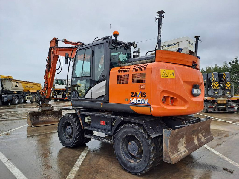 Hitachi ZX140WTB-6 (Topcon GPS+Engcon Rototilt) - Ratinis ekskavatorius: foto 2 Hitachi ZX140WTB-6 (Topcon GPS+Engcon Rototilt) - Ratinis ekskavatorius: foto 2