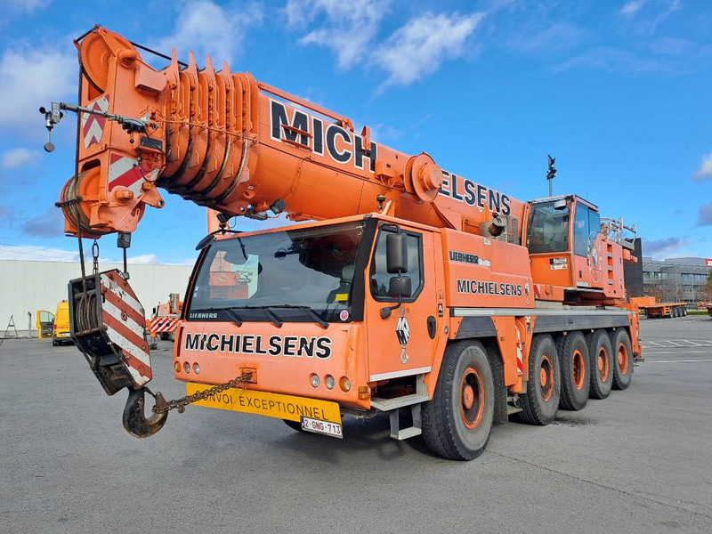 Liebherr LTM 1100-5.2 - Visureigis kranas: foto 1 Liebherr LTM 1100-5.2 - Visureigis kranas: foto 1