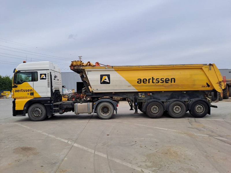 Stas S300CX + 2017 MAN 18-460 truck tractor - Savivartis priekaba: foto 2 Stas S300CX + 2017 MAN 18-460 truck tractor - Savivartis priekaba: foto 2