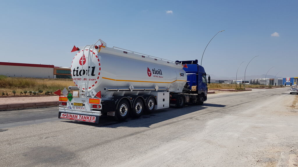 SINAN TANKER-TREYLER Aluminium, fuel tanker- Бензовоз Алюминьевый - Puspriekabė cisterna: foto 5 SINAN TANKER-TREYLER Aluminium, fuel tanker- Бензовоз Алюминьевый - Puspriekabė cisterna: foto 5