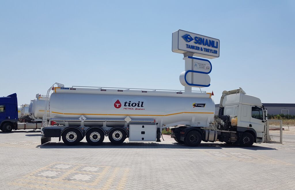 SINAN TANKER-TREYLER Aluminium, fuel tanker- Бензовоз Алюминьевый - Puspriekabė cisterna: foto 1 SINAN TANKER-TREYLER Aluminium, fuel tanker- Бензовоз Алюминьевый - Puspriekabė cisterna: foto 1