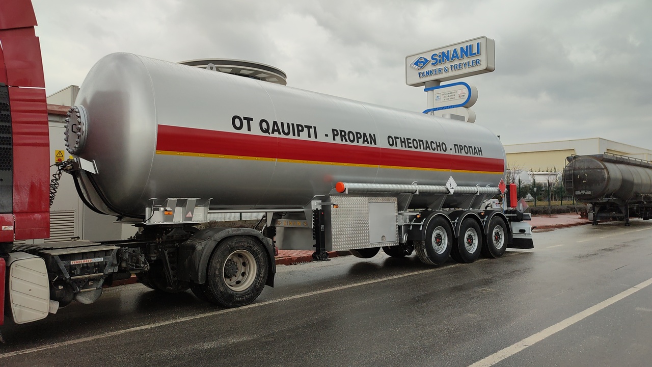 Sinan tanker LPG tanker - Газовоз - Puspriekabė cisterna: foto 4 Sinan tanker LPG tanker - Газовоз - Puspriekabė cisterna: foto 4