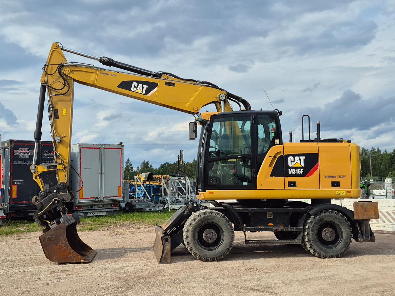 CATERPILLAR M316F EPA - Ratinis ekskavatorius: foto 1 CATERPILLAR M316F EPA - Ratinis ekskavatorius: foto 1