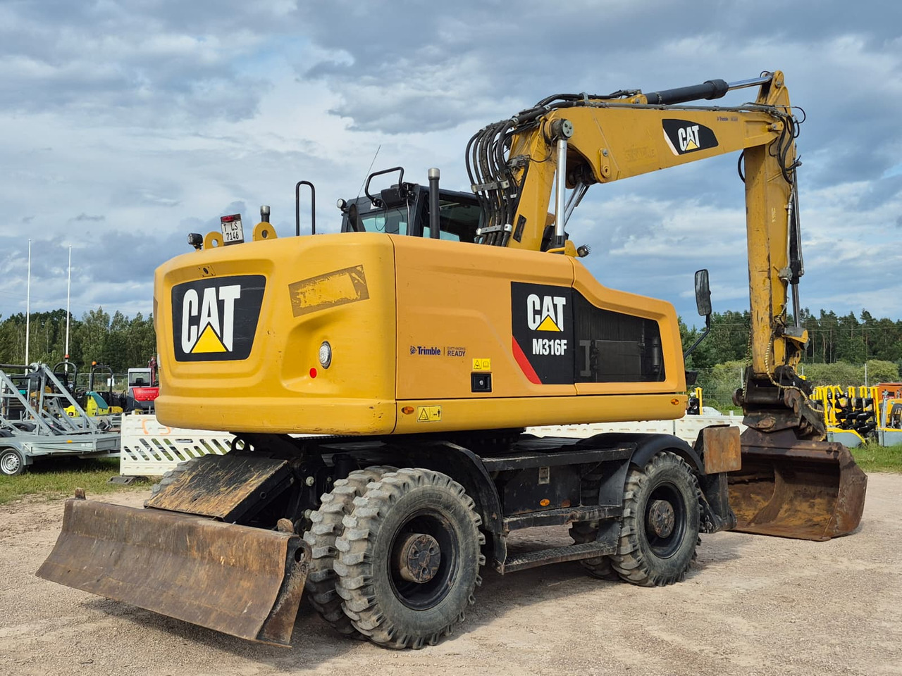 CATERPILLAR M316F EPA - Ratinis ekskavatorius: foto 5 CATERPILLAR M316F EPA - Ratinis ekskavatorius: foto 5