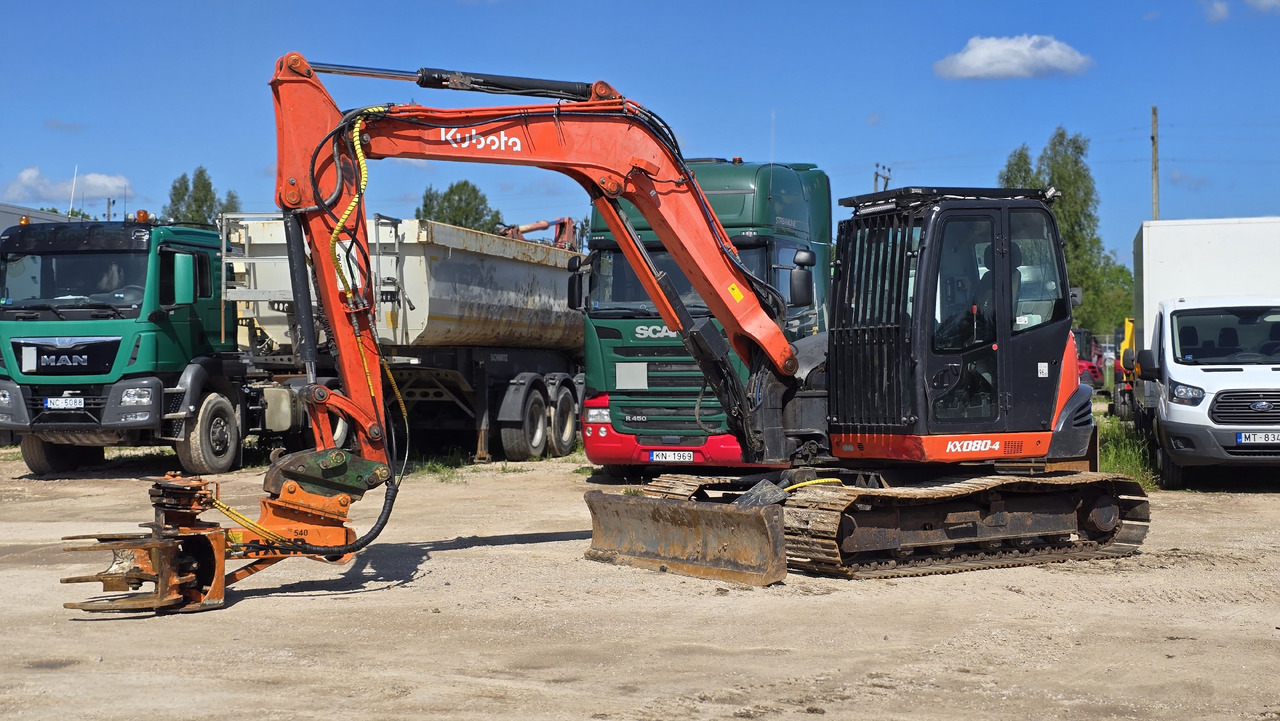 Kubota KX080-4, AXER 540 - Miško traktorius: foto 5 Kubota KX080-4, AXER 540 - Miško traktorius: foto 5