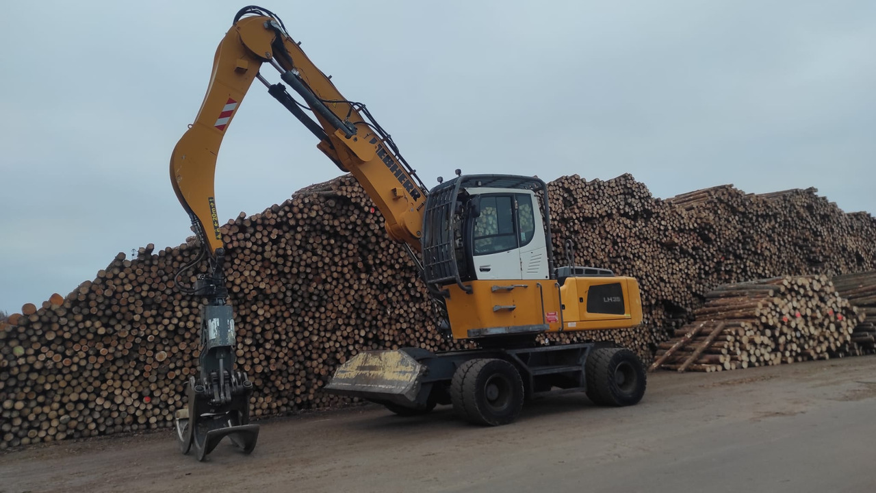 LIEBHERR LH 35 M Litronic - Ekskavatorius su ilga strėle: foto 1 LIEBHERR LH 35 M Litronic - Ekskavatorius su ilga strėle: foto 1