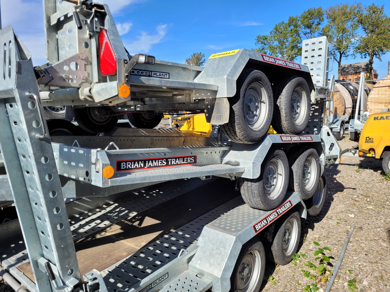 BRIAN JAMES TRAILERS P DRAW 2400. 3500kg, - Priekaba: foto 2 BRIAN JAMES TRAILERS P DRAW 2400. 3500kg, - Priekaba: foto 2