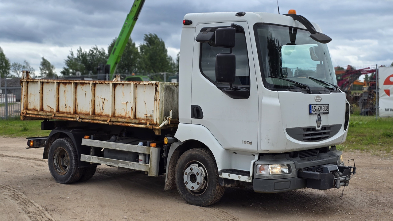 RENAULT Midlum 190DX, winch, original 46'000km - Savivartis sunkvežimis: foto 1 RENAULT Midlum 190DX, winch, original 46'000km - Savivartis sunkvežimis: foto 1