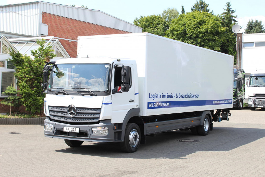 Mercedes-Benz Atego 1321 E6 Koffer Klima Kamera Schalter LBW - Furgonas sunkvežimis: foto 1 Mercedes-Benz Atego 1321 E6 Koffer Klima Kamera Schalter LBW - Furgonas sunkvežimis: foto 1