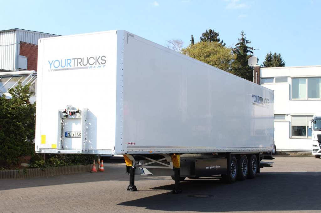 SCHMITZ Koffer 2,7h DS Ladebordwand MIETE - RENT - Furgonas puspriekabė: foto 1 SCHMITZ Koffer 2,7h DS Ladebordwand MIETE - RENT - Furgonas puspriekabė: foto 1
