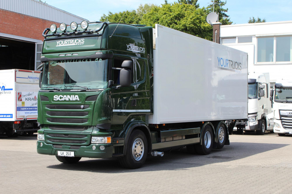 Scania R 450 E6 Topline CS Silent Strom LBW Lenkachse - Refrižeratorius sunkvežimis: foto 1 Scania R 450 E6 Topline CS Silent Strom LBW Lenkachse - Refrižeratorius sunkvežimis: foto 1
