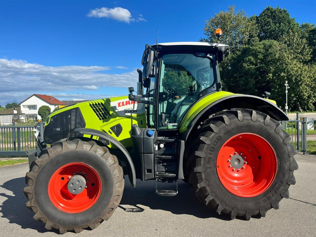 CLAAS Axion 870 CMATIC, Cebis Touch, S10-GPS, TOP - Traktorius: foto 3 CLAAS Axion 870 CMATIC, Cebis Touch, S10-GPS, TOP - Traktorius: foto 3