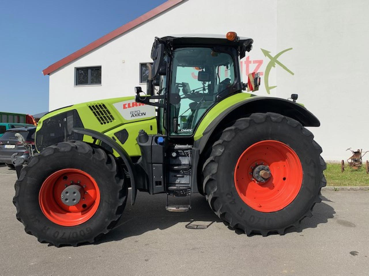 CLAAS Axion 870, GPS S10, Cebis Touch, Top-Zustand - Traktorius: foto 2 CLAAS Axion 870, GPS S10, Cebis Touch, Top-Zustand - Traktorius: foto 2