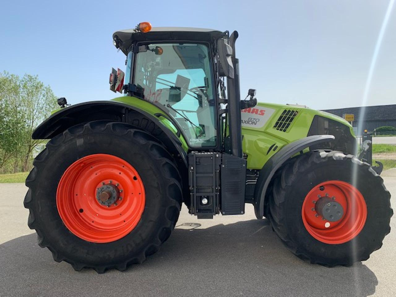 CLAAS Axion 870, GPS S10, Cebis Touch, Top-Zustand - Traktorius: foto 4 CLAAS Axion 870, GPS S10, Cebis Touch, Top-Zustand - Traktorius: foto 4