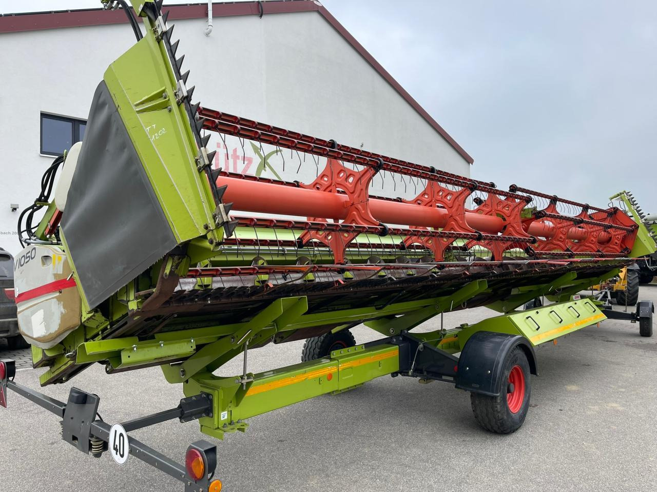 CLAAS Schneidwerk V1050 inkl. Raps, Bj. 2008 - Grūdų pjaunamoji: foto 2 CLAAS Schneidwerk V1050 inkl. Raps, Bj. 2008 - Grūdų pjaunamoji: foto 2