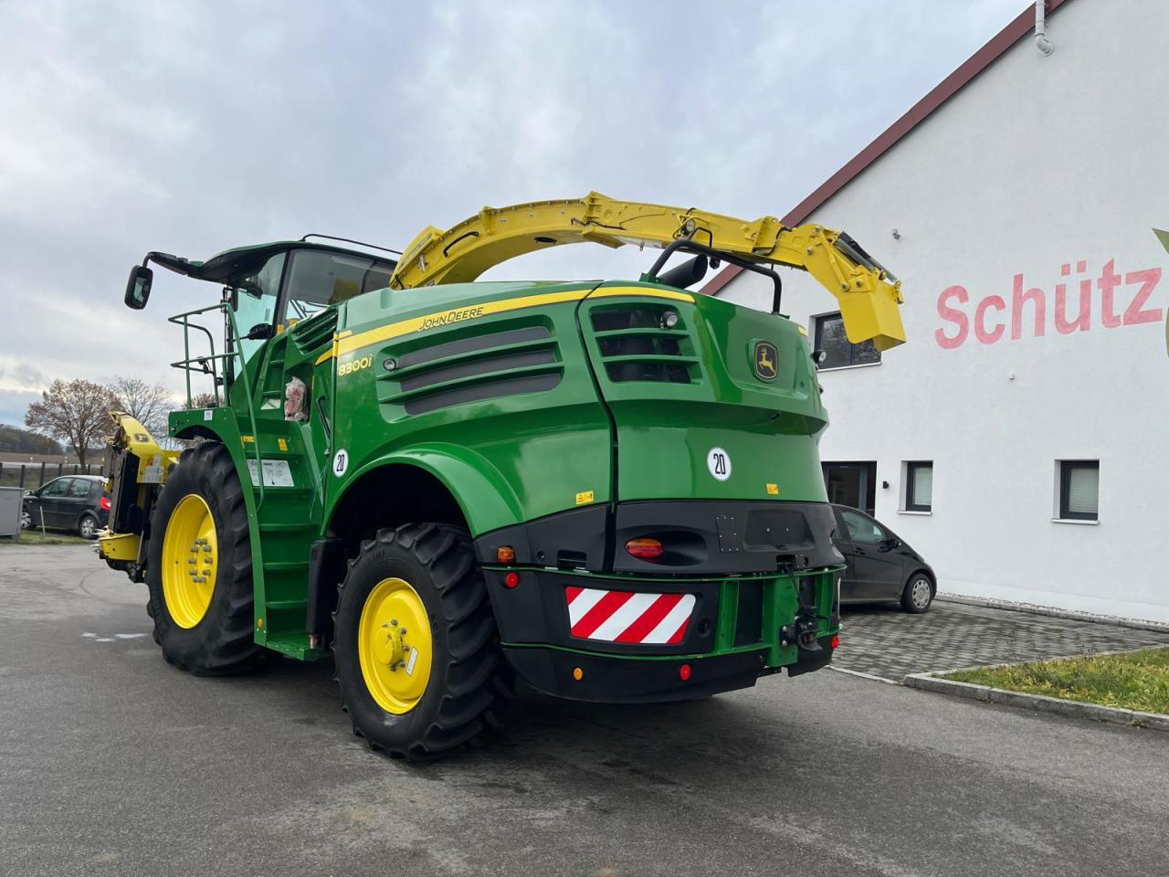 John Deere 8300i, 910 Bh, Harvestlap, Pickup, Kemper, Top, - Pašarų kombainas: foto 3 John Deere 8300i, 910 Bh, Harvestlap, Pickup, Kemper, Top, - Pašarų kombainas: foto 3