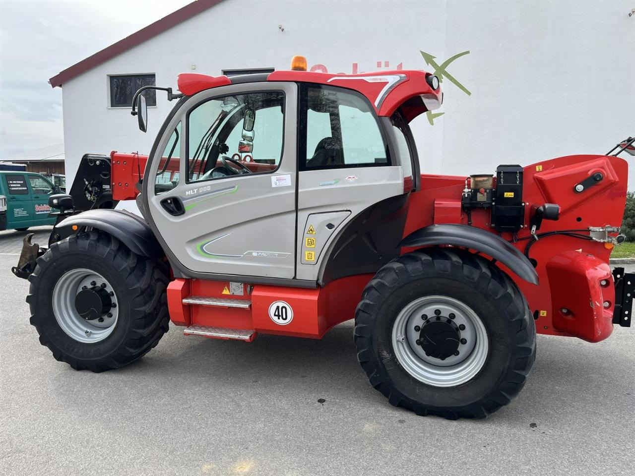 Manitou Manitou Teleskoplader MLT 960 - Teleskopinis krautuvas: foto 2 Manitou Manitou Teleskoplader MLT 960 - Teleskopinis krautuvas: foto 2