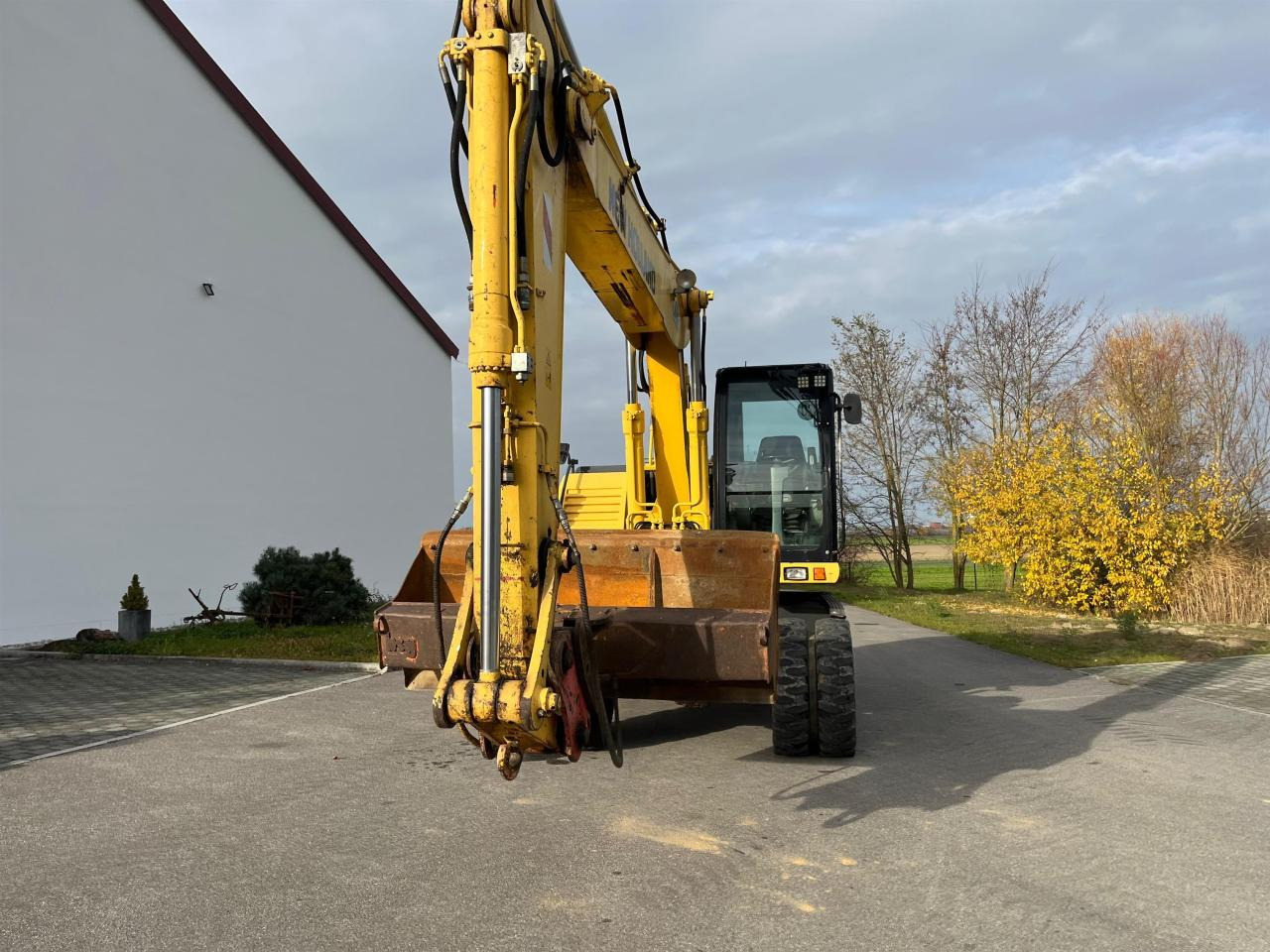 Ratinis ekskavatorius New Holland MH 5.6 inkl. Grabenlöffel, Tieflöffel: foto 7