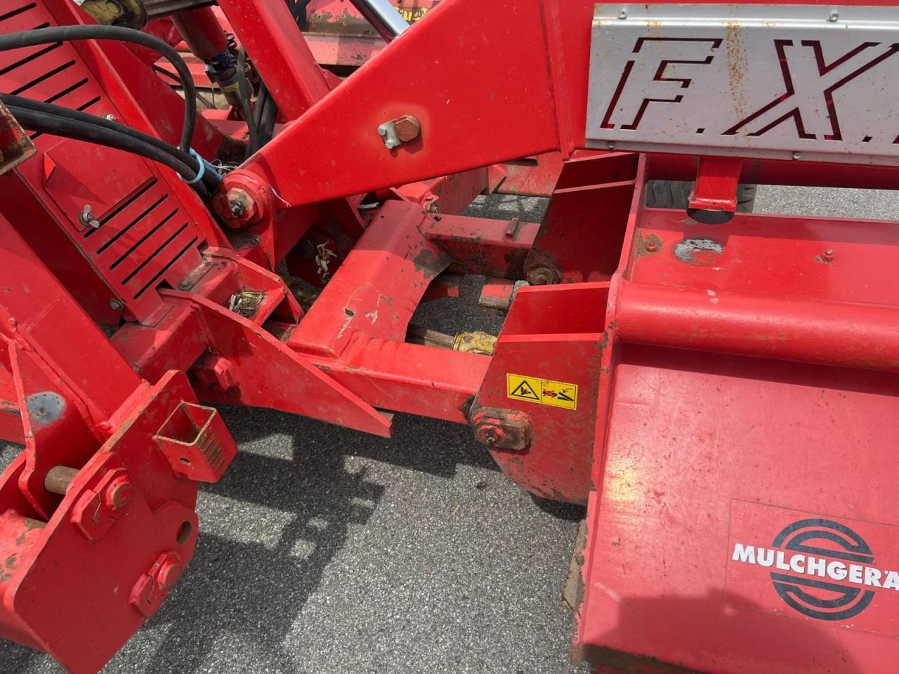 Žolės smulkintuvas Sauerburger Sauerburger Pegasus 8000, Mulcher: foto 11