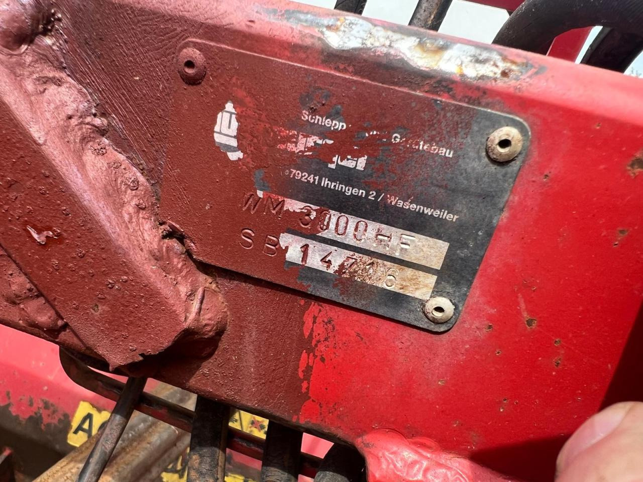 Žolės smulkintuvas Sauerburger Sauerburger Pegasus 8000, Mulcher: foto 17