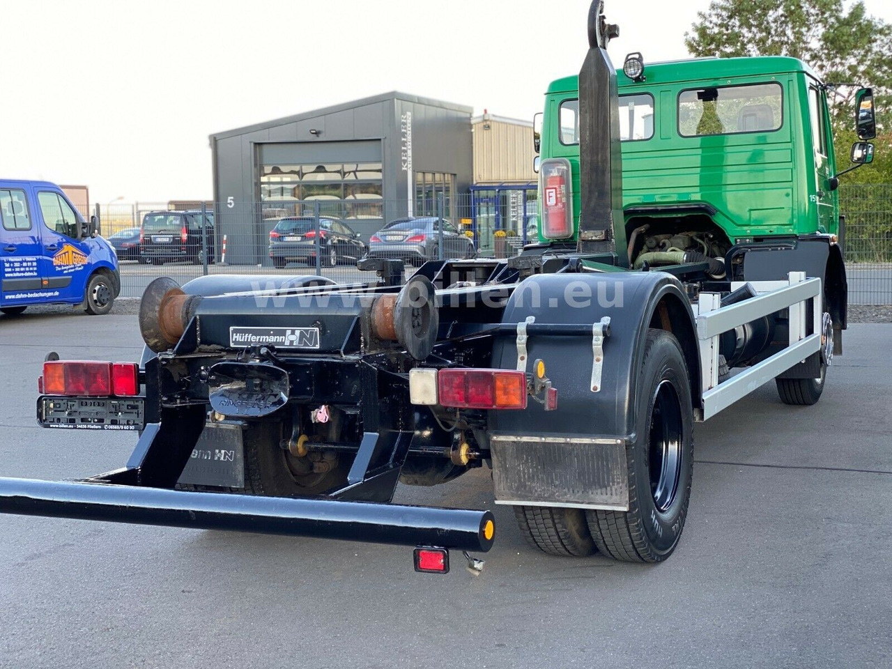 Mercedes-Benz 1417 Abroller Tüv / H- Kennzeichen / Mercedes-Benz 1417 Abroller Tüv / H- Kennzeichen / - Hook-lift sunkvežimis: foto 3 Mercedes-Benz 1417 Abroller Tüv / H- Kennzeichen / Mercedes-Benz 1417 Abroller Tüv / H- Kennzeichen / - Hook-lift sunkvežimis: foto 3