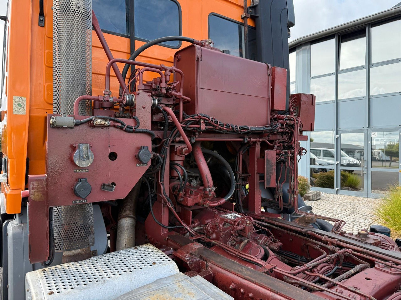 Mercedes-Benz Actros 3340 6x6 Dautel Wechselsystem + Kupplung lizingą Mercedes-Benz Actros 3340 6x6 Dautel Wechselsystem + Kupplung: foto 9