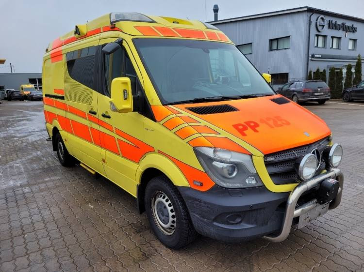 MERCEDES – BENZ SPRINTER 2.2D AMBULANCE (PROFILE) KLIMA 11.2014 EURO 5 - Greitosios pagalbos automobilis: foto 1 MERCEDES – BENZ SPRINTER 2.2D AMBULANCE (PROFILE) KLIMA 11.2014 EURO 5 - Greitosios pagalbos automobilis: foto 1