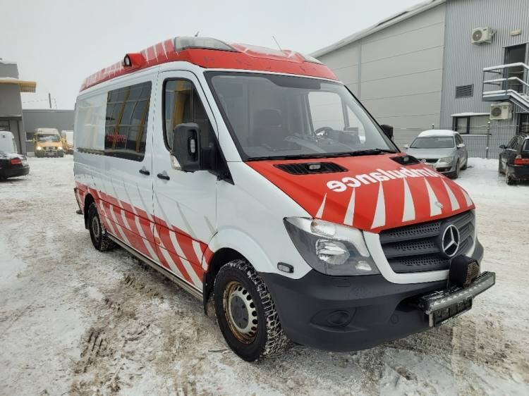MERCEDES – BENZ SPRINTER 3.0D AMBULANCE (PROFILE) KLIMA 7.2015 EURO 6 - Greitosios pagalbos automobilis: foto 1 MERCEDES – BENZ SPRINTER 3.0D AMBULANCE (PROFILE) KLIMA 7.2015 EURO 6 - Greitosios pagalbos automobilis: foto 1