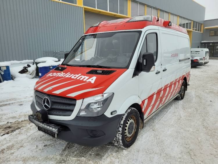 MERCEDES – BENZ SPRINTER 3.0D AMBULANCE (PROFILE) KLIMA 7.2015 EURO 6  - Greitosios pagalbos automobilis: foto 2 MERCEDES – BENZ SPRINTER 3.0D AMBULANCE (PROFILE) KLIMA 7.2015 EURO 6  - Greitosios pagalbos automobilis: foto 2
