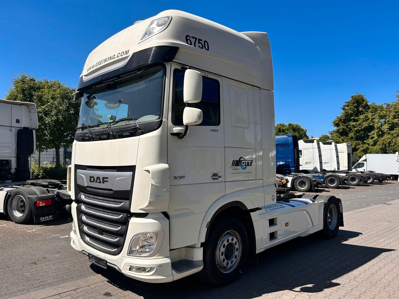 Vilkikas DAF XF 480 FT SSC, Abbiegeassistent, Standklima: foto 8